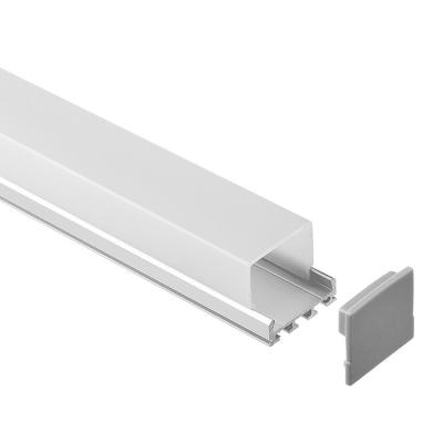 China Cabinets Tape Light Channel Anodized Aluminum Extrusion For LED Strip Lights for sale