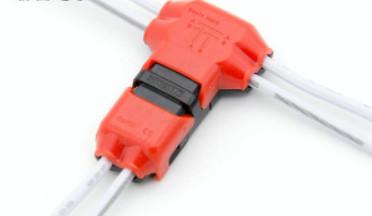 China El conector IP20 de la tira de 2 Pin LED no peló el conector de la junta del alambre del cable en venta
