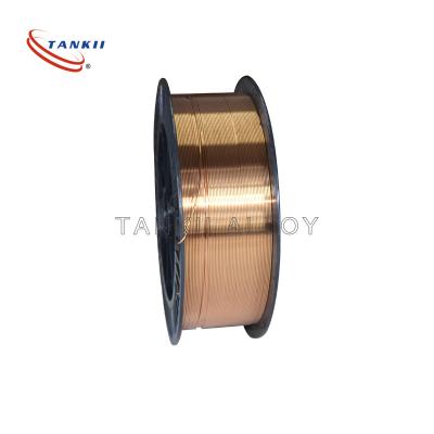 China GMAW / GTAW Copper Alloy Welding Wire AWS A5.7 / ERCuAl-A1 Aluminum Bronze for sale