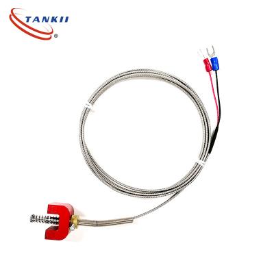 China Surface Temperature Measurement K Type Thermocouple Wire With Magnet Block for sale