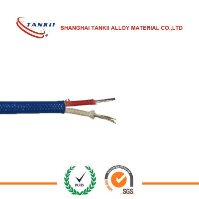 China High Temperature Fiberglass insulated thermocouple wire red and yellow color qualified by ISO9001 for sale