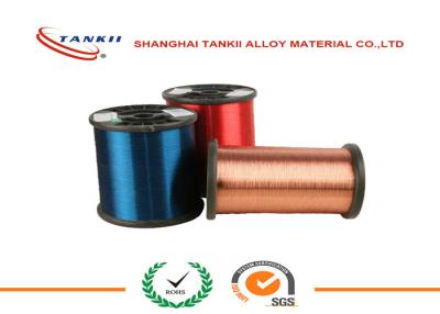 China 0.01 - 10mm Enamelled Wire Copper Nichrome Heater Wire CuNi44 Constantan Red Black White Green for sale