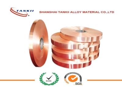 China Corrosion-resistance Copper ETP Foil 0.075mm * 21mm Use for Commutators / Traction Motors for sale