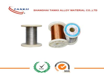 China 200-260HB Hardness Copper Nickel Alloy , Copper Beryllium Wire for Resistance Element for sale