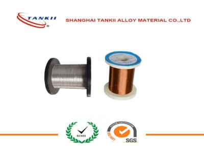 China Alambre resistente de la aleación de níquel de cobre del buen funcionamiento para los resistores eléctricos en venta