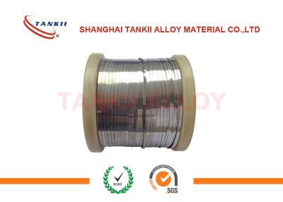 China Cr30Ni70 Nichrome Ribbon Wire Sable Resistance For Heating Element / Hearter for sale