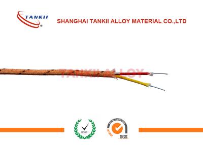China Thermocouple Fiberglass / Vitreous Cable K Type , Silica Insulation ANSI 96.1 for sale