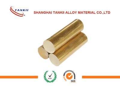 China CuZn30 DIN 200mm Brass Threaded Rod 20mm Thickness for sale