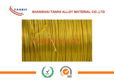 China 0.6mm PTFE Insulation Silver Thermocouple Cable With Kapton Film Jacket for sale
