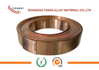 China 0.2 X 20mm Cube2 Beryllium Copper Alloy Bronze Strip For Contacts Spring for sale