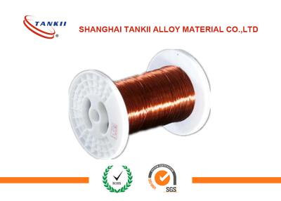 China Round Copper Based Nicr Alloy 180 Class Insulated Enameled Copper Wire for sale