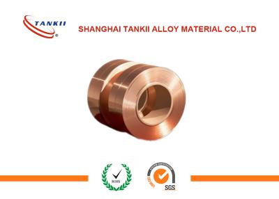 China 0.01 - tira del bronce de berilio del alambre Cube2 de la aleación de níquel de cobre de 2.5m m en bobina en venta