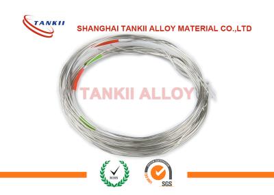 China High Accuracy Bare Thermocouple Wire With Platinum Rhodium Alloy 0.1mm 0.35mm 0.5mm for sale