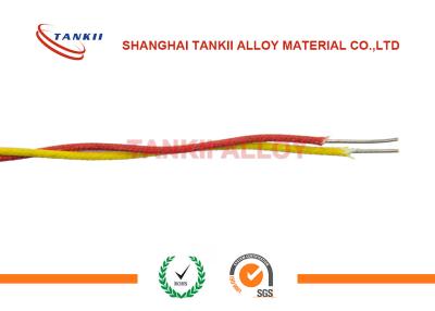 China Solid Core Thermocouple Wire / RTD Cable Fiberglass Insulation 400c - 800C Temperature for sale