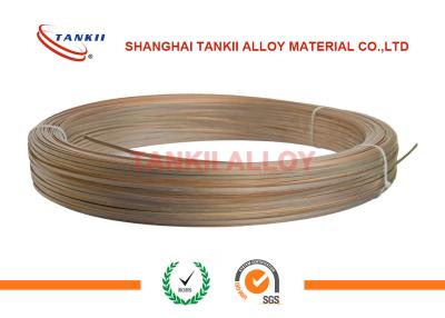China 1×0.5mm Flat Copper Wire 6J12 6J13 Tape / Band Belt For Ammeter Shunts for sale