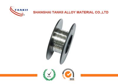 China Hoher Widerstandskraft-Nickel-Legierungs-Draht 0.1×0.3mm/Ni80Cr20 für kleinen Elektroofen zu verkaufen