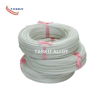 China 0.3mm Silicone Fiberglass Insulated Single / Stranded 450℃ High Temperature Heating Cable for sale