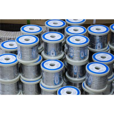 Chine Fil d'alliage de chrome du nickel N8/fil plat de nickel pour la machine de cachetage d'industrie à vendre