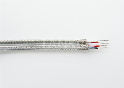 China Stranded Cores Compensating Cable For K Type Thermocouple 24AWG With PTFE / Stainless Steel Screen for sale