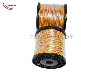 China Tipo trenzado 20 AWG cable de extensión aislado PVC del alambre KPX KNX del termopar de K en venta