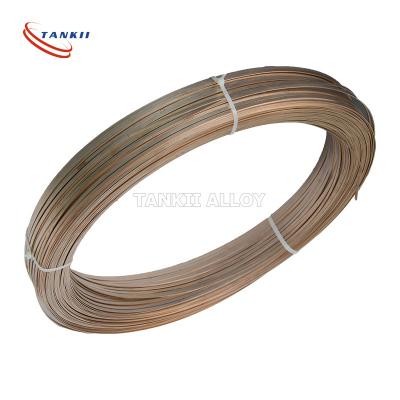 China 1mm*8mm BMN13-2 Electric Resistance Copper Precision Alloy Soft Flat Wire / Flat Strip for sale