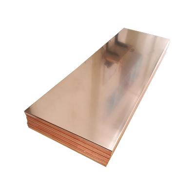 China Annealed Pure Copper Sheet Bright Surface Heat Treating for sale