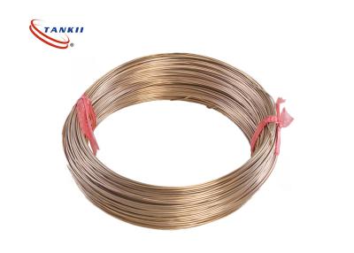 中国 CuNi1銅のニッケル合金ワイヤー固体裸の熱する抵抗ワイヤー 販売のため
