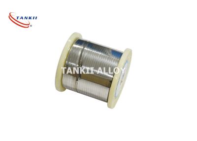 China Alloy A / Chromel A/ NiCr8020 Bright Flat Wire Nicr Alloy Wire 0.15mm Width Used For Sealing Machine / Pit Furnace for sale