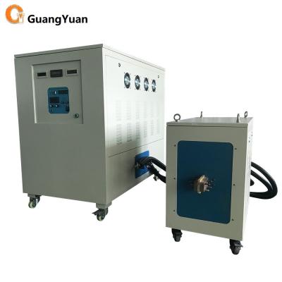 中国 棒鋼/鋼片/銅の中間周波数の誘導加熱の鍛造材の炉200KW 販売のため
