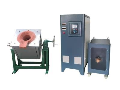 China Forging Touch Screen Induction Melting Furnace Heat Treatment 60KW for sale