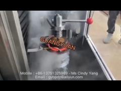 Shaft hardening tool equipment with induction heating machine
