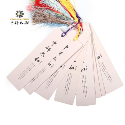 China Fashion Printed Paper Acupuncture Culture Custom Integration Bookmarks for sale