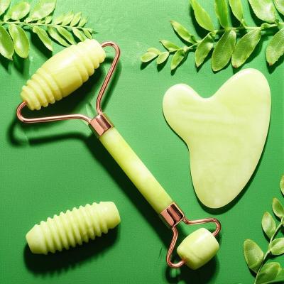China Experience the Benefits of Jade Roller Gua Sha Set for Full Body and Facial Massage for sale