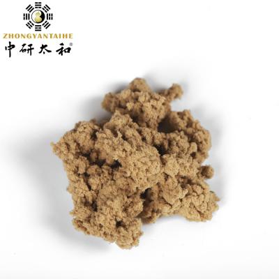 China ZhongYan Taihe Pure Natural Golden Moxa Punk Moxibustion Loose Moxa for sale