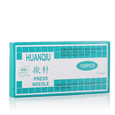 China Professional Acupuncture Press Needles Disposable Sterile Press Tack Needles for sale