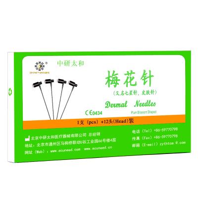 China Skin Bloodletting Plum Blossom Needles For Hair Loss Zhongyan Taihe Dermal Hammer for sale