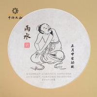 Chine le méridien de médecine de chinois traditionnel de 35*35cm dresse une carte 24 se reposer guidés par termes solaires à vendre