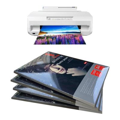 China Rough Satin Waterproof Resin Coated Photo Paper , A4 Glossy Photo Paper 260gsm for sale