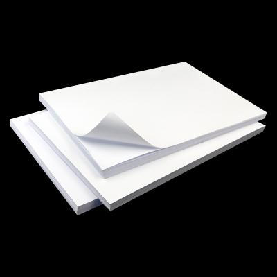 China Matte Siticker Paper Self Adhesive Label Paper A3 80g / Square Meter for sale