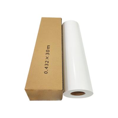 中国 17インチ200gsmの樹脂は塗被紙の中間の光沢のある自然で暖かい白を 販売のため