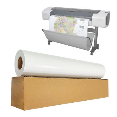 China 36 Inch Resin Coated 200gsm Satin Paper , Wide Format Photo Paper For Inkjet Printer for sale