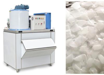 China Seawater Ice Flake Making Machine 2 Tons / Day Flake Ice Machine For Fish for sale