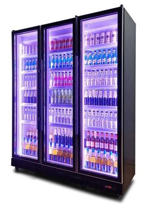 China Fashion R404a Upright Beer Cooler Soft Drinks Display Wine Chiller for sale