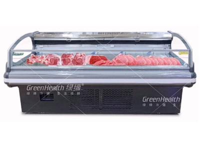 China Length Custom Frozen Meat Refrigerator Top Open Type With LED Light for sale