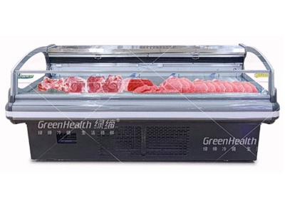 China Commercial Meat Display Refrigerator R22 Open Display Fridge for sale