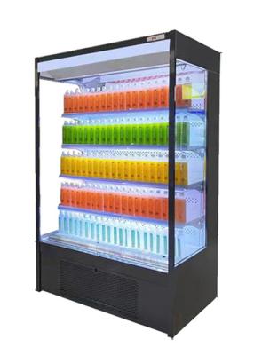 China Fan Cooling Front Open Mini Display Fridge For Store Shop for sale