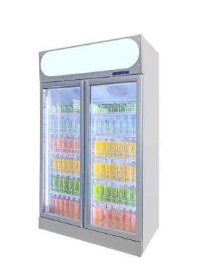 China 5 Adjustable Shelves Commercial Display Refrigerator Fridge For Drink R404a for sale