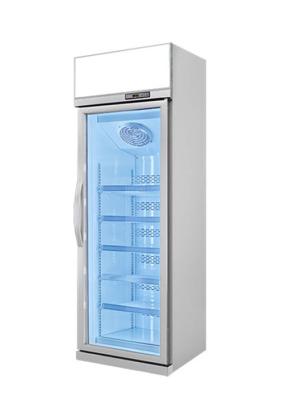 China Supermarket  Ice Cream Freezer 1 2 3 Door Upright Glass Front Display for sale