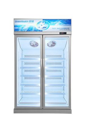 China Convenience Store Commercial Freezer Refrigerator 444L Adjustable Shelves American Style for sale