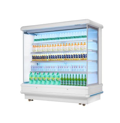 China R22 Refrigerator Multideck Open Chiller With Customized Size / Vegetable Display Fridge for sale